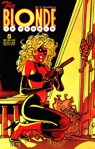 Cover for The Blonde: 12 Pearls (Fantagraphics, 1996 series) #5