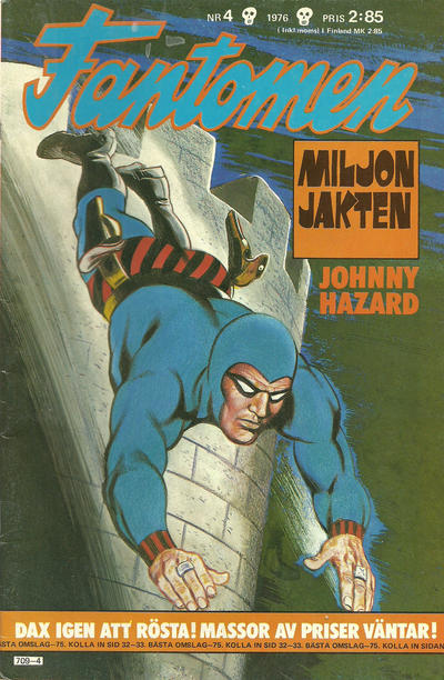 Cover for Fantomen (Semic, 1958 series) #4/1976
