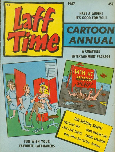 Cover for Laff Time Cartoon Annual (Prize, 1967 series) #1967