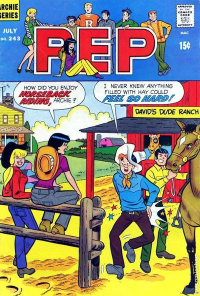 Cover for Pep (Archie, 1960 series) #243