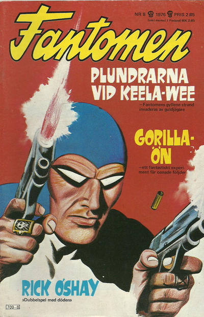 Cover for Fantomen (Semic, 1958 series) #8/1976