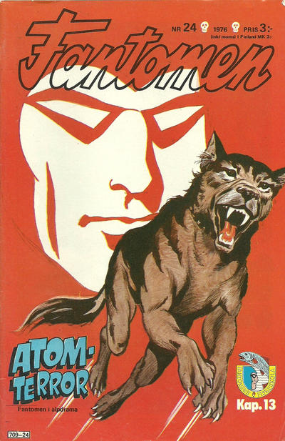 Cover for Fantomen (Semic, 1958 series) #24/1976