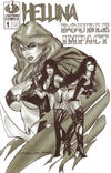 Cover Thumbnail for Hellina / Double Impact (1996 series) #1 [Gold Edition]