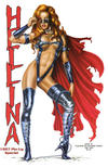 Cover for Hellina 1997 Pin-Up Special (Lightning Comics [1990s], 1997 series) [Cover B]