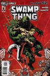 Cover for Swamp Thing (DC, 2011 series) #2 [Second Printing]