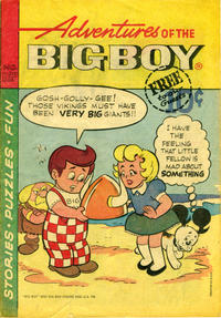 Cover Thumbnail for Adventures of the Big Boy (Webs Adventure Corporation, 1957 series) #167