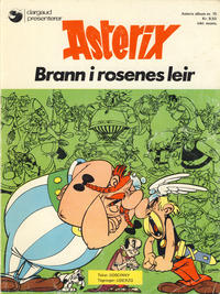 Cover for Asterix (Hjemmet / Egmont, 1969 series) #15 - Brann i rosenes leir [1. opplag]