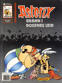 Cover for Asterix (Hjemmet / Egmont, 1969 series) #15 - Brann i rosenes leir [5. opplag]