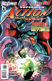 Cover for Action Comics (DC, 2011 series) #6 [Direct Sales]