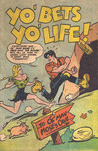 Cover Thumbnail for Yo' Bets Yo' Life! (Toby, 1955 series) 