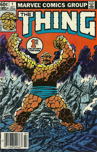 Cover Thumbnail for The Thing (Marvel, 1983 series) #1 [Newsstand]