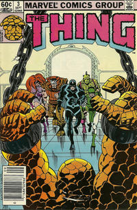 Cover Thumbnail for The Thing (Marvel, 1983 series) #3 [Newsstand]