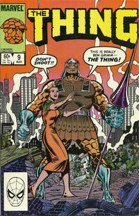 Cover Thumbnail for The Thing (Marvel, 1983 series) #9 [Direct]