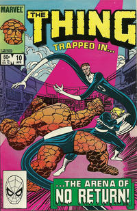 Cover Thumbnail for The Thing (Marvel, 1983 series) #10 [Direct]