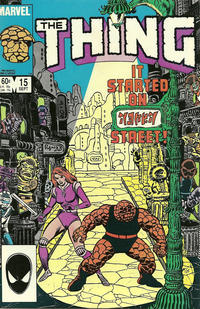 Cover Thumbnail for The Thing (Marvel, 1983 series) #15 [Direct]