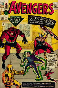 Cover Thumbnail for The Avengers (Marvel, 1963 series) #2 [British]