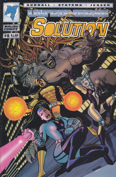 Cover for The Solution (Malibu, 1993 series) #8 [Direct]