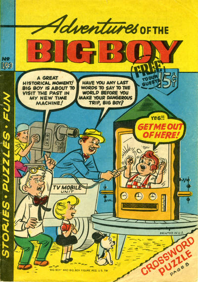 Cover for Adventures of the Big Boy (Webs Adventure Corporation, 1957 series) #193