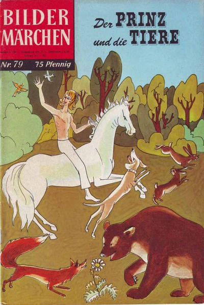 Cover for Bildermärchen (BSV - Williams, 1957 series) #79 - Der Prinz und die Tiere
