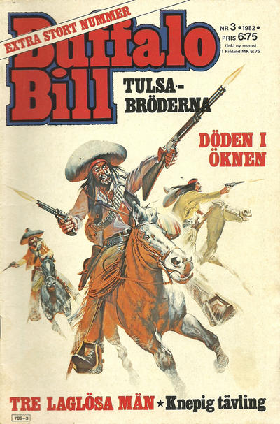 Cover for Buffalo Bill / Buffalo [delas] (Semic, 1965 series) #3/1982