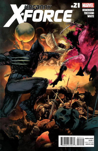 Cover for Uncanny X-Force (Marvel, 2010 series) #21