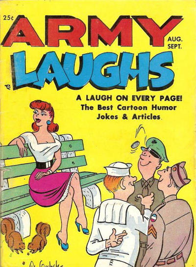 Cover for Army Laughs (Prize, 1951 series) #v2#8