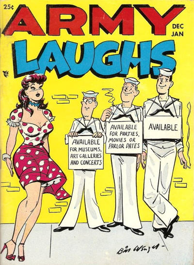 Cover for Army Laughs (Prize, 1951 series) #v2#10