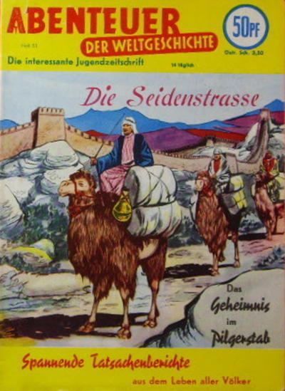 Cover for Abenteuer der Weltgeschichte (Lehning, 1953 series) #53