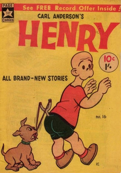 Cover for Carl Anderson's Henry (Yaffa / Page, 1965 ? series) #16
