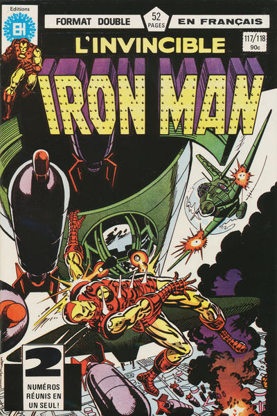 Cover for L'Invincible Iron Man (Editions Héritage, 1972 series) #117/118