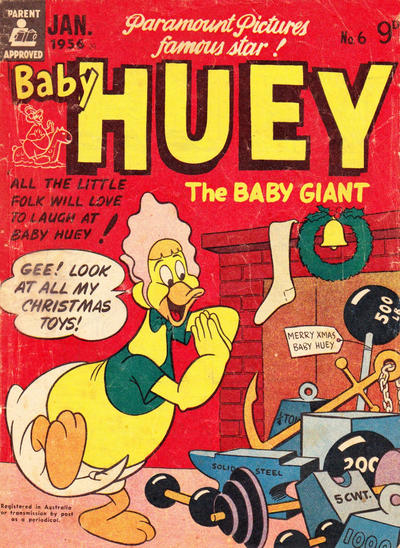 Cover for Baby Huey the Baby Giant (Associated Newspapers, 1955 series) #6