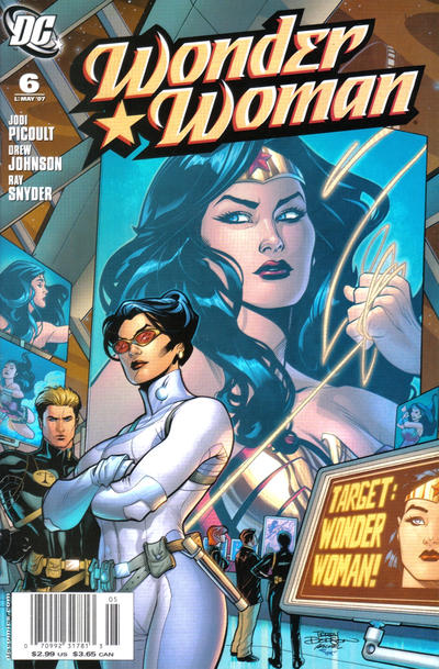 Cover for Wonder Woman (DC, 2006 series) #6 [Newsstand]