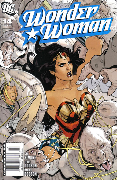 Cover for Wonder Woman (DC, 2006 series) #14 [Newsstand]