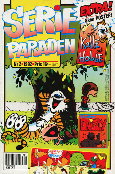 Cover for Serie-paraden [Serieparaden] (Semic, 1987 series) #2/1992