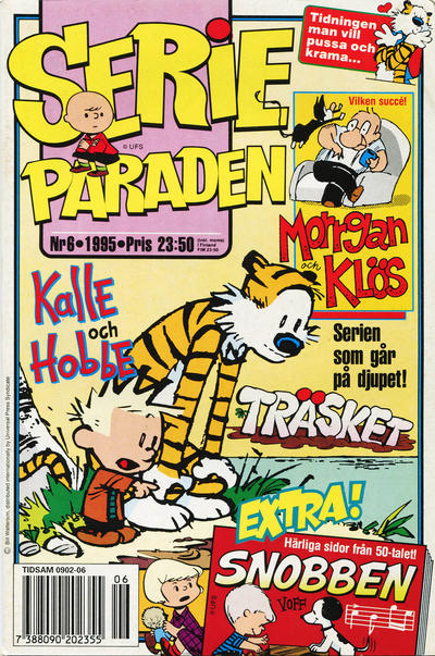Cover for Serie-paraden [Serieparaden] (Semic, 1987 series) #6/1995