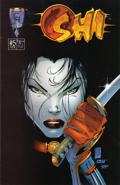 Cover for Shi: The Way of the Warrior (Crusade Comics, 1994 series) #5 [Silvestri Cover]