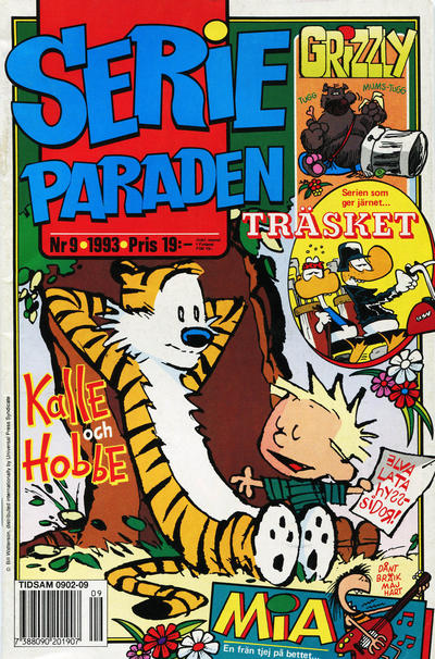Cover for Serie-paraden [Serieparaden] (Semic, 1987 series) #9/1993