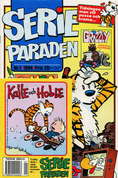 Cover for Serie-paraden [Serieparaden] (Semic, 1987 series) #1/1994 [med kappa]