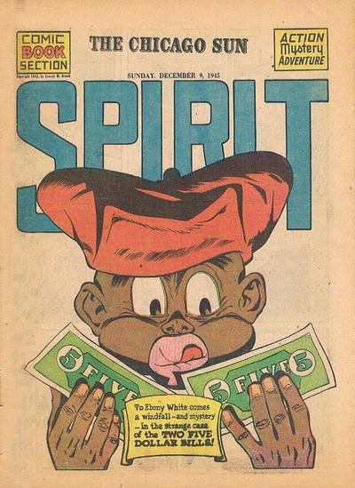 Cover for The Spirit (Register and Tribune Syndicate, 1940 series) #12/9/1945