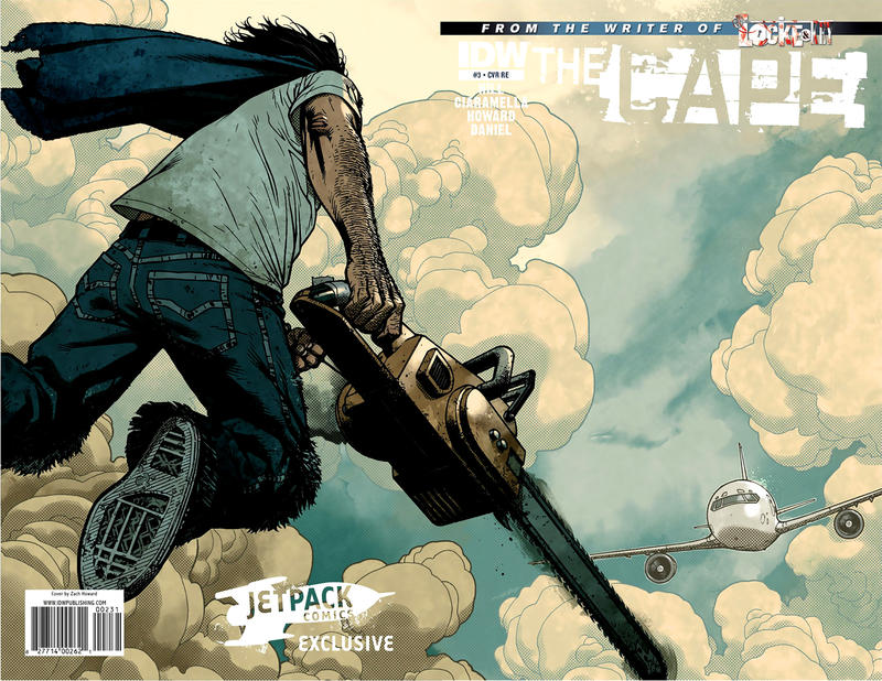 Cover for The Cape (IDW, 2011 series) #3 [Cover RE]