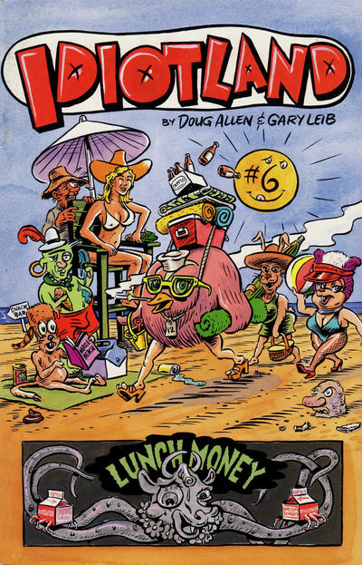 Cover for Idiotland (Fantagraphics, 1993 series) #6