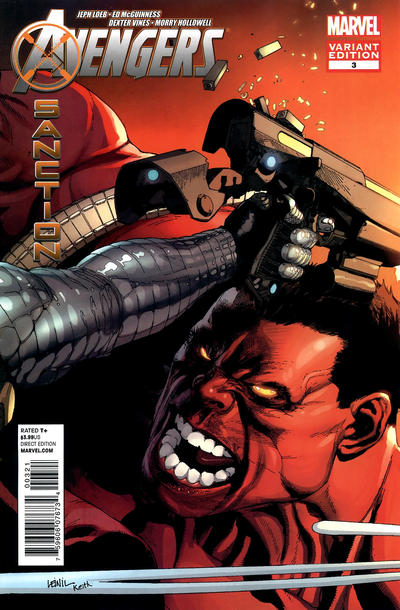 Cover for Avengers: X-Sanction (Marvel, 2012 series) #3 [Direct Market Variant Cover by Leinil Francis Yu]