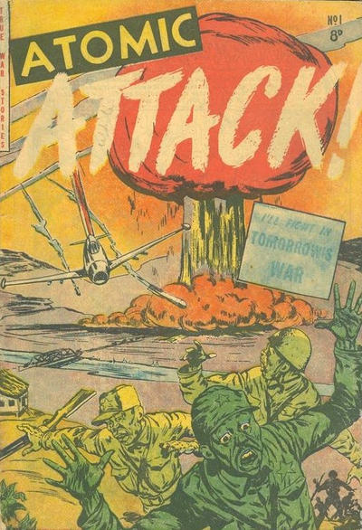 Cover for Atomic Attack! (Calvert, 1953 ? series) #1