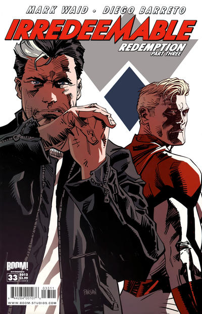Cover for Irredeemable (Boom! Studios, 2009 series) #33 [Cover B]