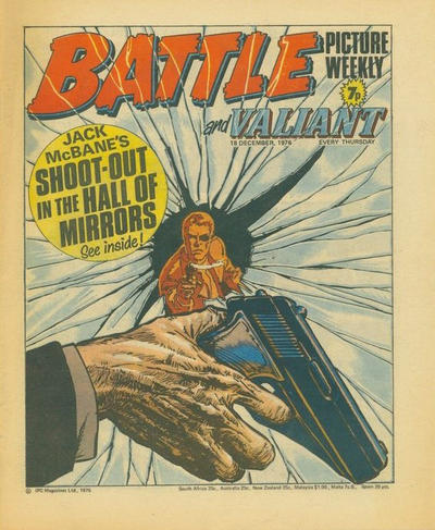 Cover for Battle Picture Weekly and Valiant (IPC, 1976 series) #18 December 1976 [94]