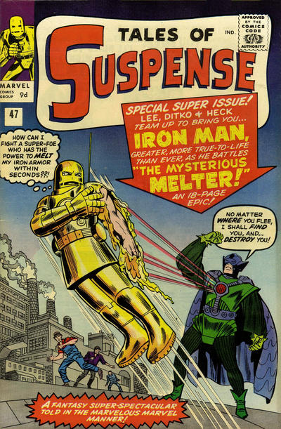 Cover for Tales of Suspense (Marvel, 1959 series) #47 [British]