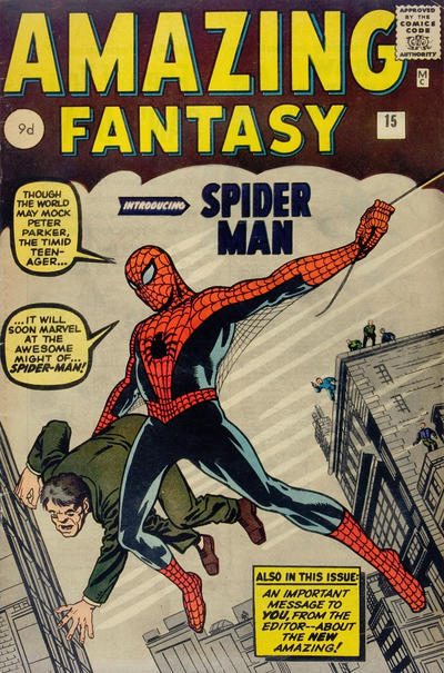 Cover for Amazing Fantasy (Marvel, 1962 series) #15 [British]