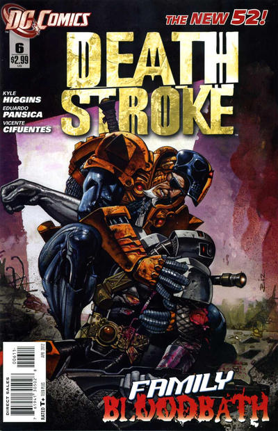 Cover for Deathstroke (DC, 2011 series) #6