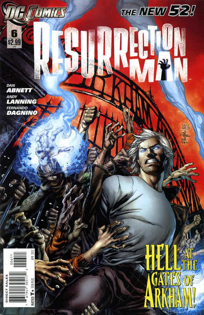 Cover for Resurrection Man (DC, 2011 series) #6