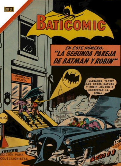Cover for Baticomic (Editorial Novaro, 1968 series) #5